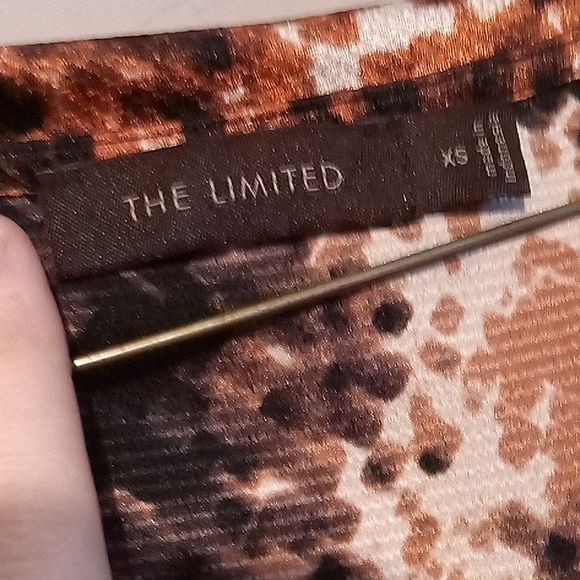 The limited snakeskin print polyester blouse - Picture 3 of 4